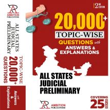 All India Judicial Service (20000+ Questions Answers with Explanations) 25 States Covering For Judicial Service & PYQ