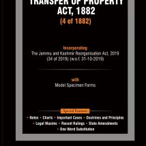 THE TRANSFER OF PROPERTY ACT, 1882  (4 OF 1882)