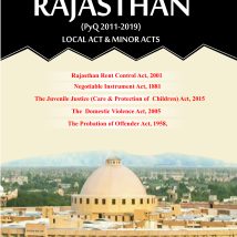 Rajasthan PYQ along with Local & Minor Acts